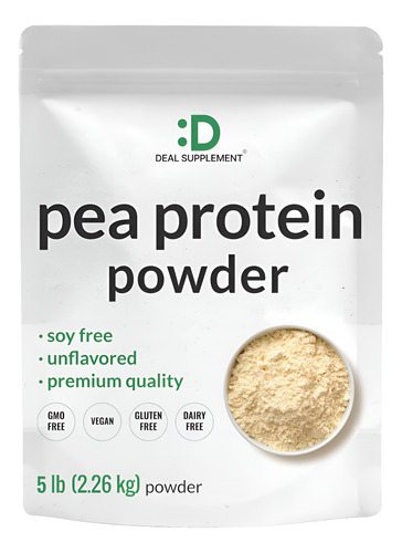 Proteína De Ervilha Em Pó Sem Sabor Para Treino