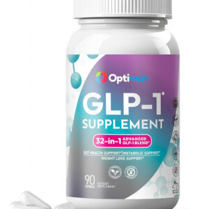Suplemento Glp-1 32 Em 1 Optiwav Cápsulas Veganas
