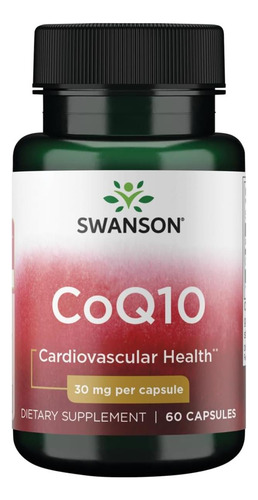 Swanson Coq10 60 Cápsulas Antioxidante Para Energia Celular