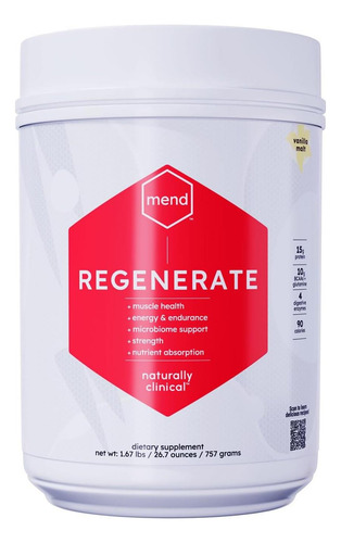 Mend Regenerate Recuperação Pós-treino Suporte Imunológico