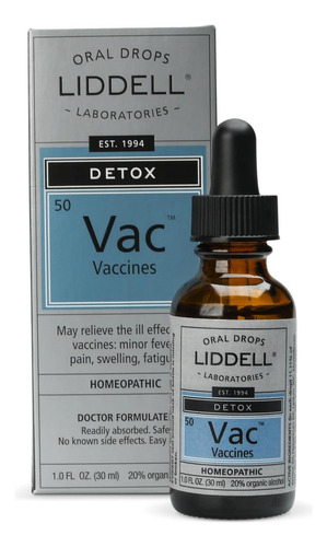 Liddell Gotas Homeopáticas Detox Para Vacinas 0028 Kg