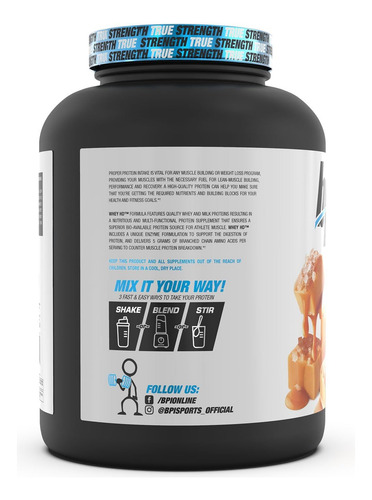 Proteína Whey Hd Ultra Premium Sabor Salgado Em Pó - Imagem 2
