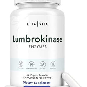 Suplemento Potente De Lumbroquinase (atividade Máxima - 800