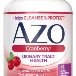 Suplemento Azo Cranberry Urinary Tract Health 100 Cápsulas