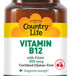 Vitamina B-12 Marca Country Life 500 Mcg 100 Comprimidos