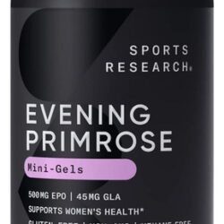 Óleo De Prímula De Pesquisa Esportiva (500 Mg) Prensado A Fr