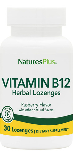 Naturesplus B12 Pastilhas Herbal (metilcobalamina) - 1000 Mc