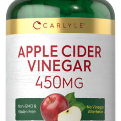 Cápsulas De Vinagre De Cidra Carlyle 450mg 200 Sem