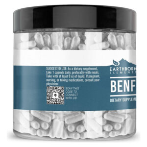 Earthborn Elements Benfotiamina 200 Cápsulas Pura E Não Dil