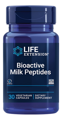 Peptídeos Bioativos De Leite Life Extension 150 Mg 30 Cápsul
