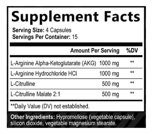 Booster De Óxido Nítrico 3000mg Com L-arginina Pré-treino - Imagem 6