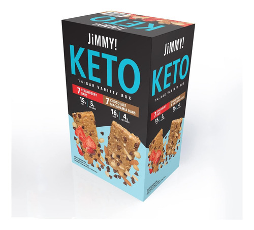 Jimmys! Pacote Funcional De Proteínas Ceto - 14 Contagens Ke - Imagem 4