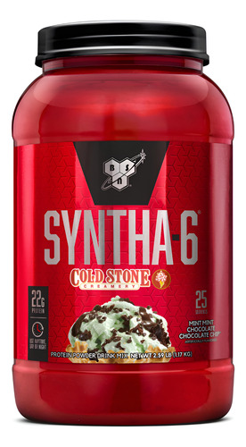 Proteína Em Pó Bsn Syntha-6 Cold Stone Creamery Mint25