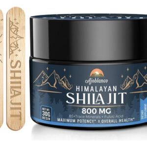 Ajoblanco 800 Mg Himalayan Shilajit Resin Shilajit Pure Him