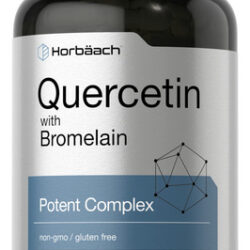 Suplemento Horbäach Quercetina Com Bromelaína 240 Cápsulas