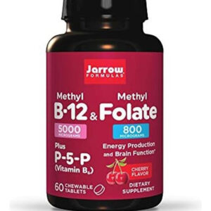 Fórmulas De Jarrow Ultra Strength Metil B -12 E Folato De 60