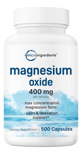Suplemento: Microingredientes Óxido De Magnésio 400 Mg 50
