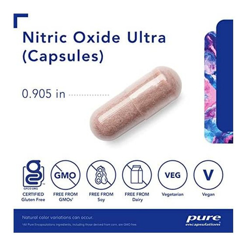 Óxido Nítrico Ultra Em Cápsulas Pure Encapsulations - Imagem 11