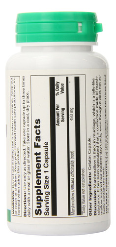 Suplemento Solaray: Cápsulas De Raiz De Marshmallow 480 Mg - Imagem 4