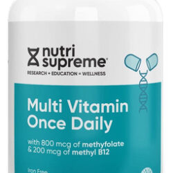 Multivitamínico Supremo Nutrem Para Homens E Mulheres Com Ma