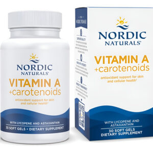 Suplemento Nordic Naturals Vitamina A + Carotenóides 30 Soft