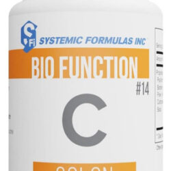 Fórmulas Sistêmicas Bio Function C Colon - 14 60 Cápsulas.