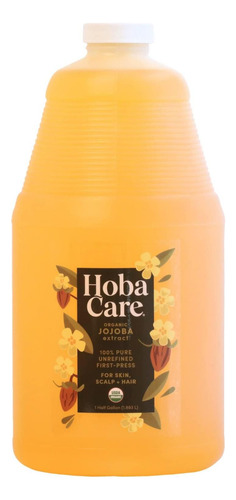 Óleo De Jojoba Orgânico Hobacare - Óleo De Jojoba 100% Puro