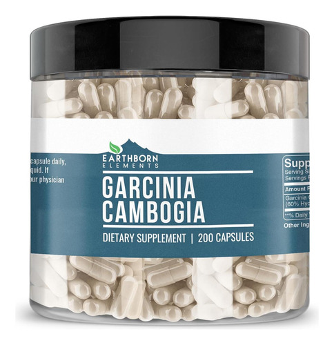 Earthborn Elements Garcinia Cambogia 200 Cápsulas Puras