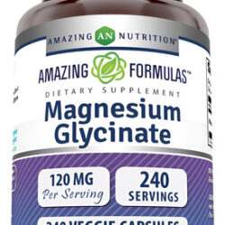 Magnésio Glicinato De 120 Mg Porção Fórmulas Únicas