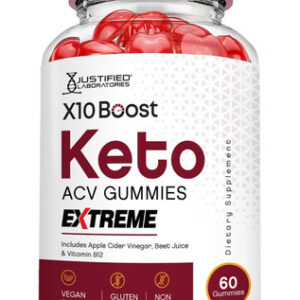 Justified Stronger X10 Boost Keto Acv X 2000 Mg 60 Gomas
