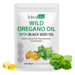 Suplemento De Óleo De Orégano Softgels Vortexonix 120 Unidad