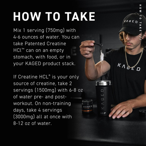 Creatina Kaged Hcl Powder Limão De Limão Construção Muscul - Imagem 5