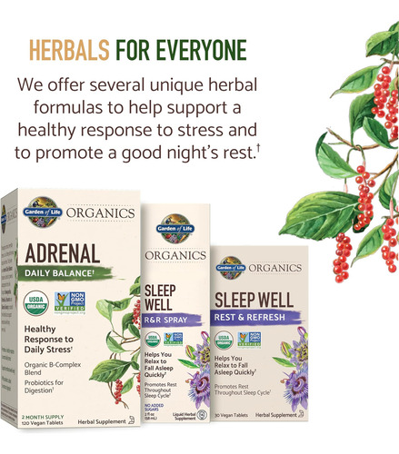 Garden Of Life Organics Sleep Well Rest & Refresh 30 Comprim - Imagem 8