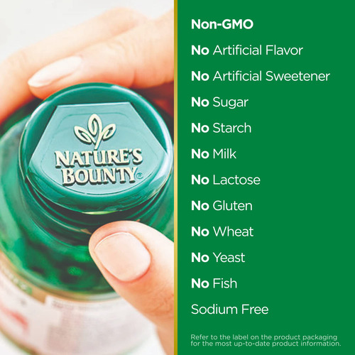 Nature"s Bounty Magnésio 400 Mg 75 Cápsulas Gelatinosas - Imagem 5