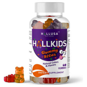 Multivitaminas Naturais De Halusa Para Crianças Em Gomitas E