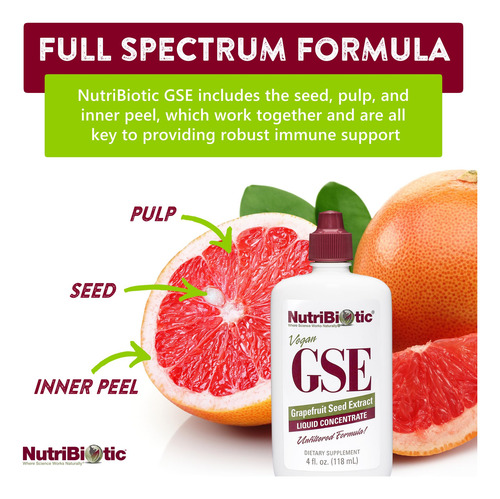 Suplemento Nutribiótico Gse Extrato De Semente De Toranja 12 - Imagem 4