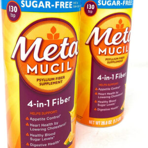 Metamucil Suplemento De Fibras Sem Açúcar Laranja Suave ...
