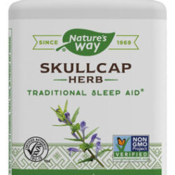 Suplemento Nature&quots Way Skullcap Herb 100 Cápsulas Veganas