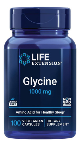 Extensão Da Vida Glicina 1000 Mg Aminoácido Que Promove So