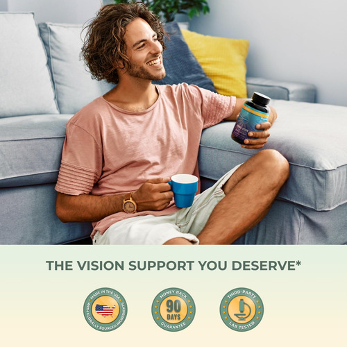 Suplemento Primal Harvest Vision E Eye Support 60 Cápsulas - Imagem 7