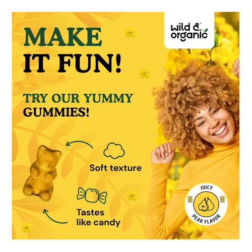 Gummies De Mulleína Selvagem E Orgânica Para Lungs 2000mg E - Imagem 5