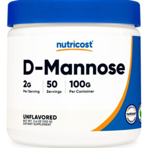Nutricost D-manose Em Pó 100 Gramas (50 Porções) - Não Ogm E