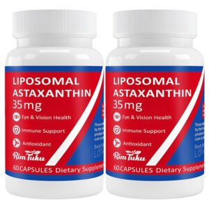 35mg De Suplemento Lipossômico De Astaxantina Poderoso Para