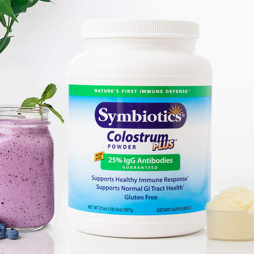 Suplemento Symbiotics Colostrum Plus Powder 638 G De Imunid - Imagem 5