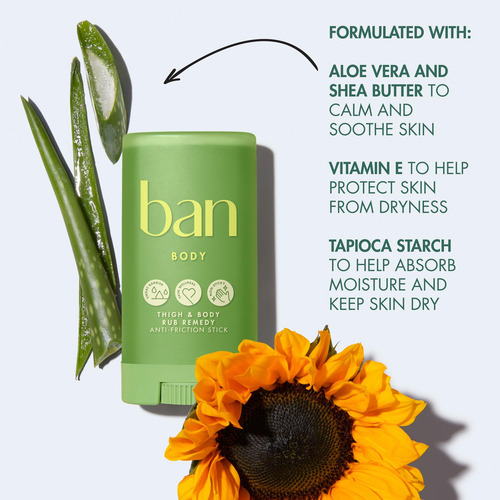 Bálsamo Antifricção Ban Thigh & Body Rub Remedy 40ml - Imagem 6