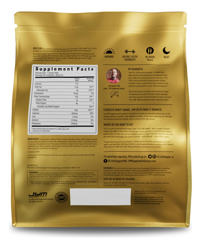 Proteína Em Pó Jym Supplement Science Pro Jym Chocolate 22s - Imagem 2