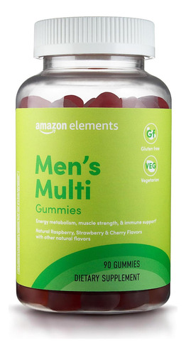 Elements - Multivitamínico Orgânico Masculino 90 Gomas (3 G