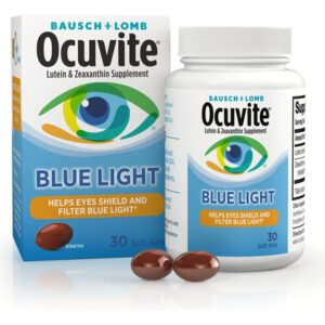 Suplemento Ocuvite Blue Light Lutein 25mg Luteína E Zeaxanth