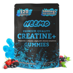 Gomas De Creatina Neemo Micronizadas Alta Absorção