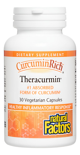 Suplemento De Fatores Naturais Theracurmin Rico Em Curcumina